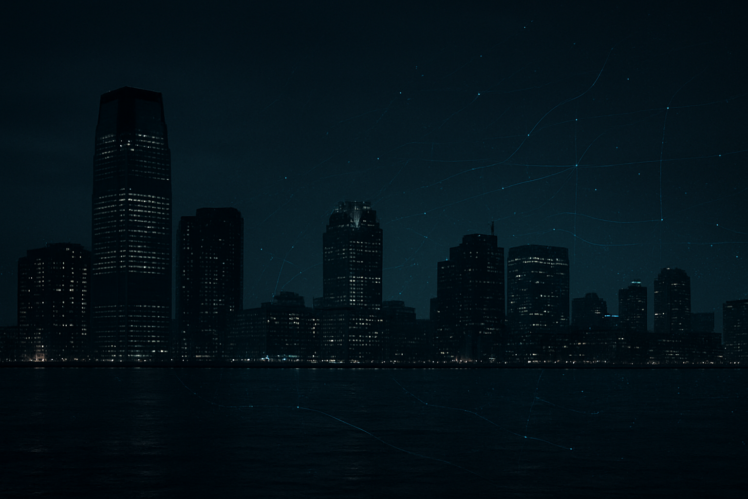 Jersey City waterfront skyline